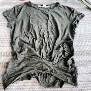 Chelsea & Violet Forest green top